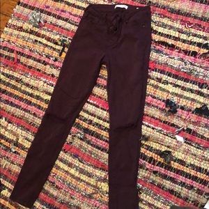 Burgundy Pacsun Jeans